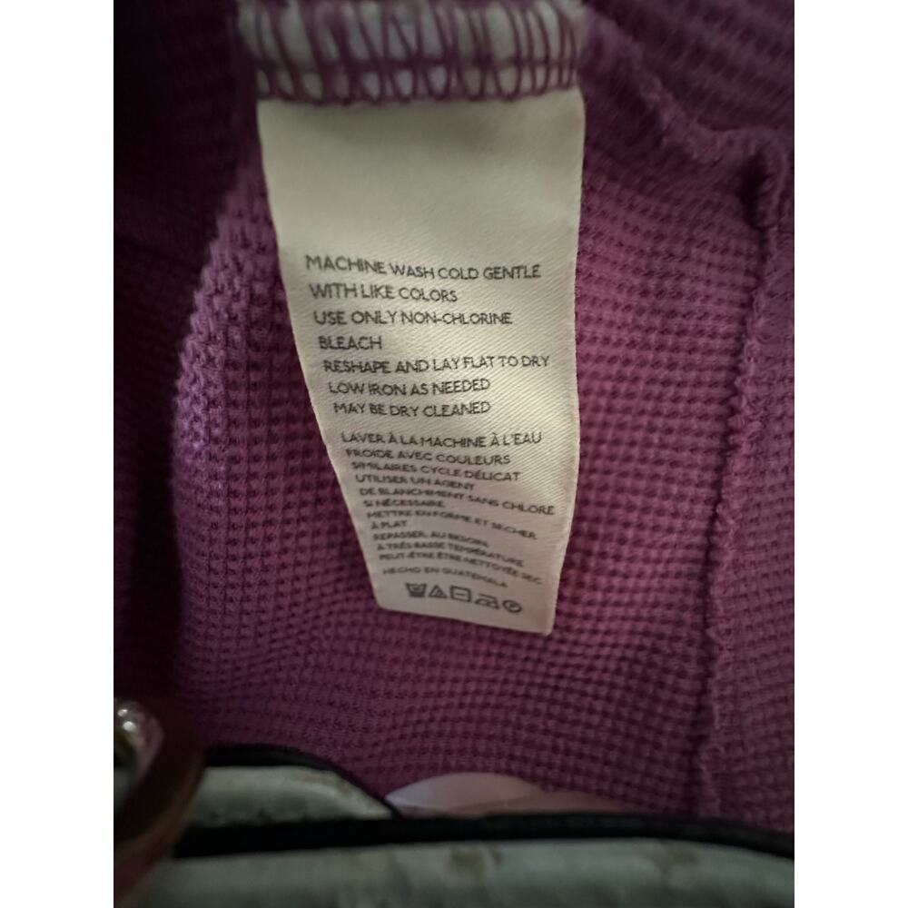 ANTHROPOLOGIE SATURDAY SUNDAY
Pink Waffle Thermal Open Cardigan size 3X - Picture 7 of 7